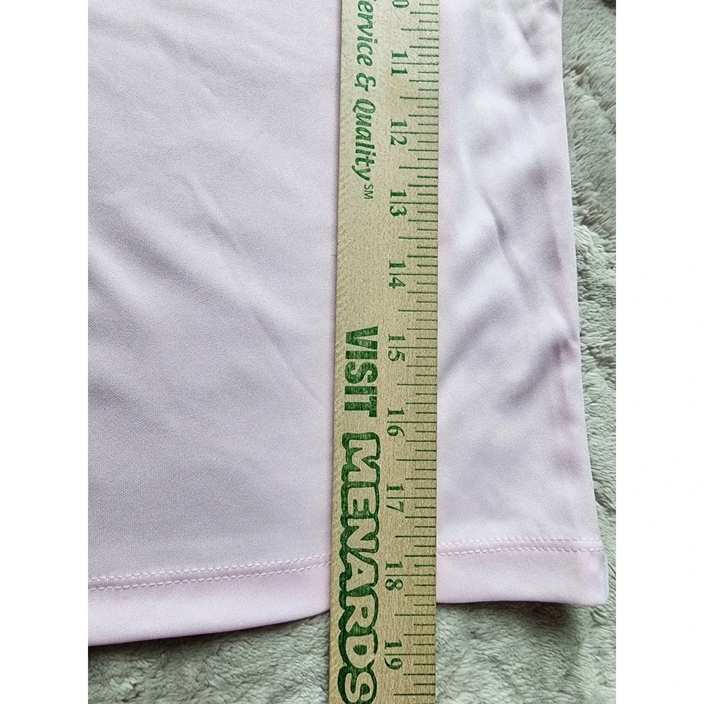 Nike 3 Brand Girls Pink Dri-FIT Level Up Graphic T-Shirt L 12/14